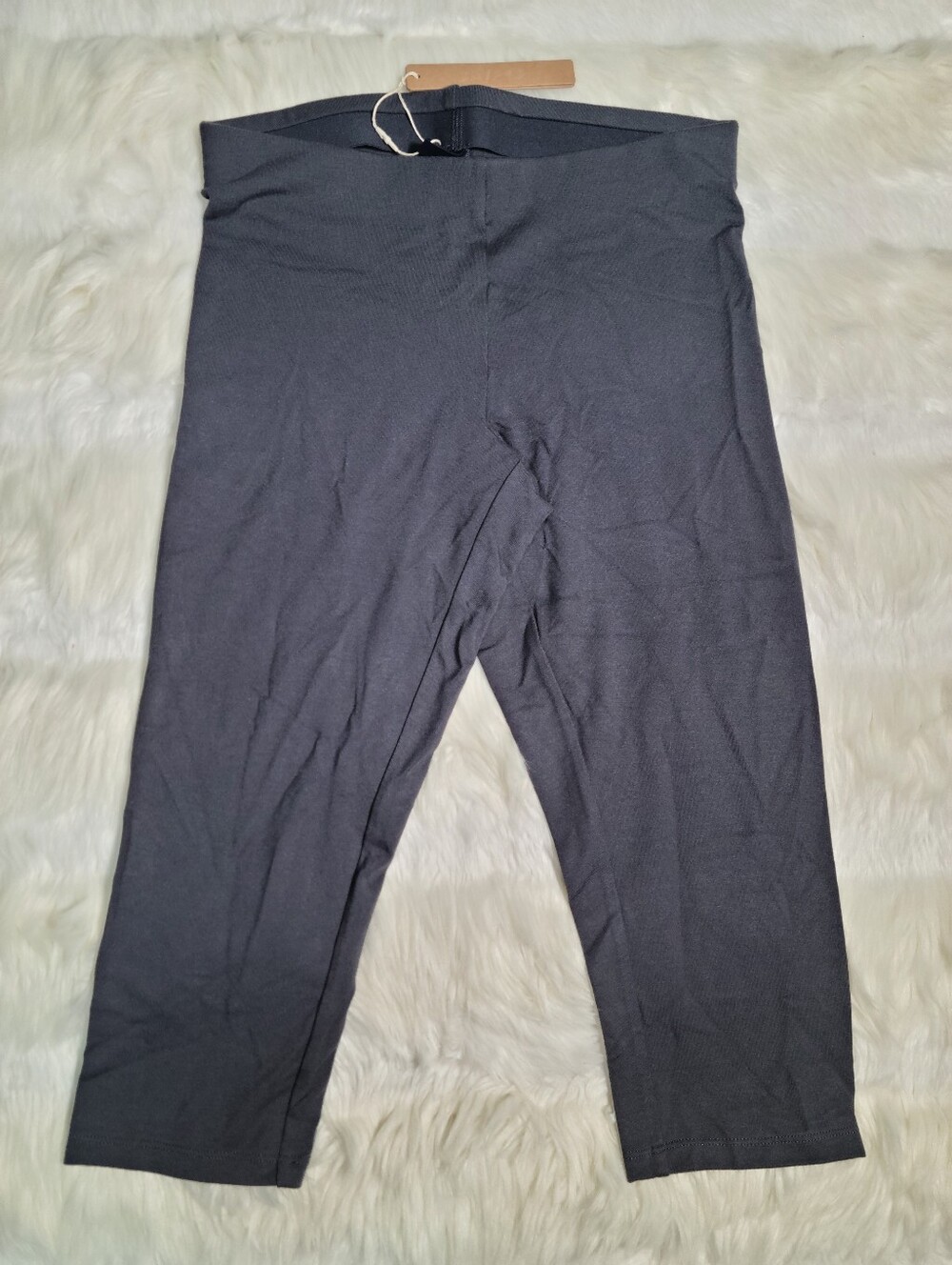 SKIMS Lounge Capri Pants Grey Graphite Women XXS NEW